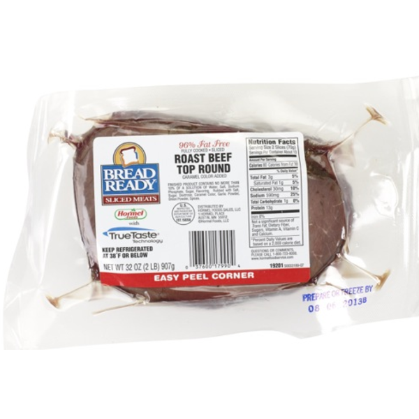 Hormel - Sliced Roast Beef - 2 lb