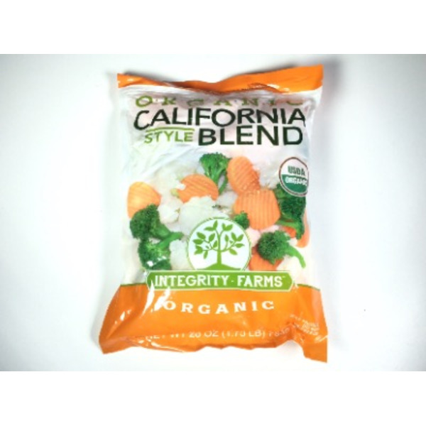 Integrity Farms Organic California Blend Frozen Vegetables