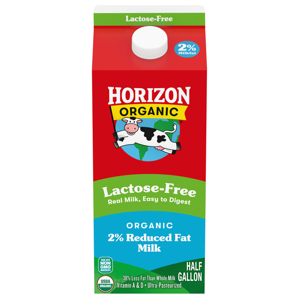 Horizon Organic Lactose-Free 2% Reduced Fat Milk Same-Day Delivery