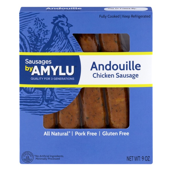 Amylu Sausages by Amylu Andouille Chicken Sausage (9.0 oz) from JewelOsco Instacart