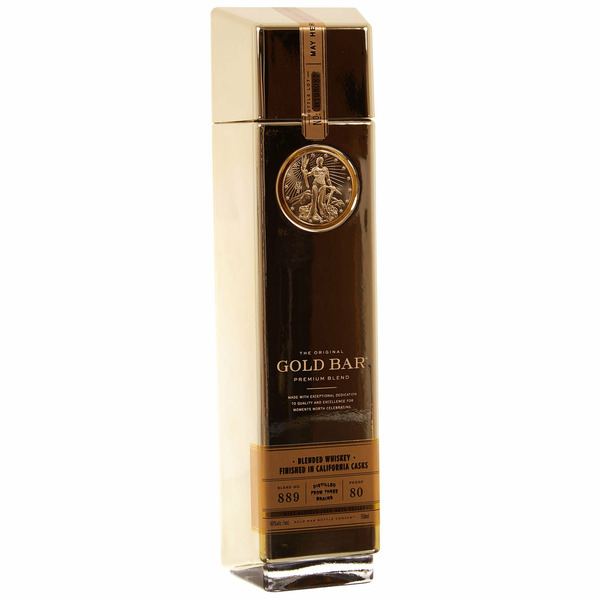 Gold Bar Blended Whiskey, USA, 750 ml