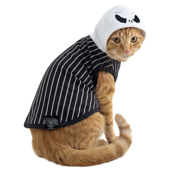 Disney Jack Skellington Cat Hoodie, L