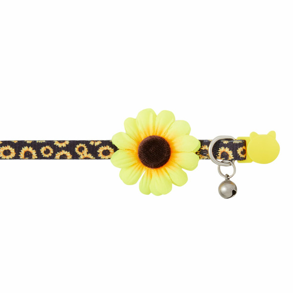 Whisker City Sunflower Easy Release & Cat Collar