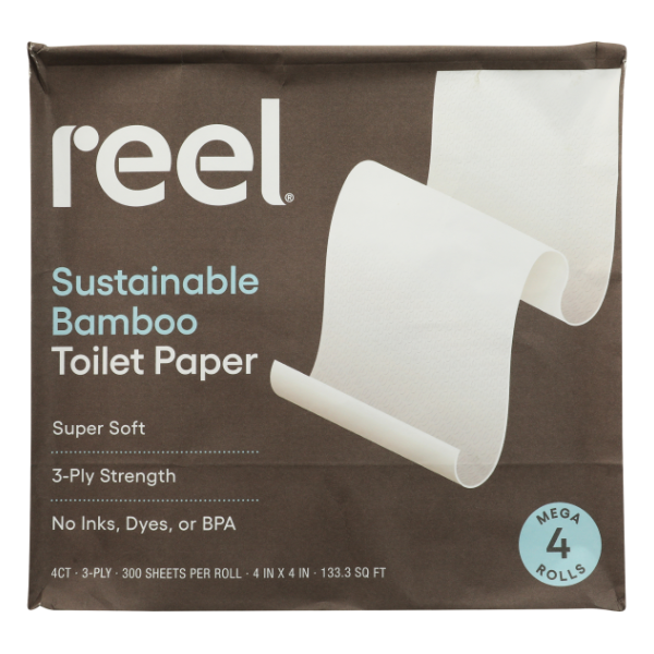 Reel Premium Tree Free Bamboo Toilet Paper