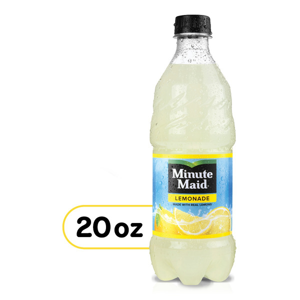 Minute Maid Lemonade Bottle, 20 fl oz - 24 ct