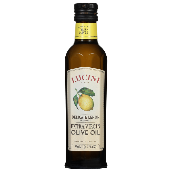 Lucini Italia Olive Oil, Delicate Lemon, Extra Virgin