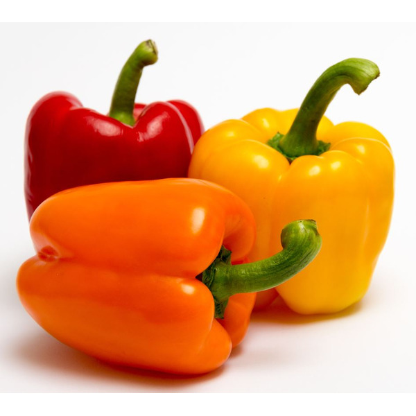 Tri Color Bell Peppers - 9 ct