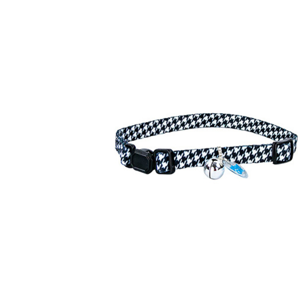 Play On Fashion Houndstooth Cat Collar