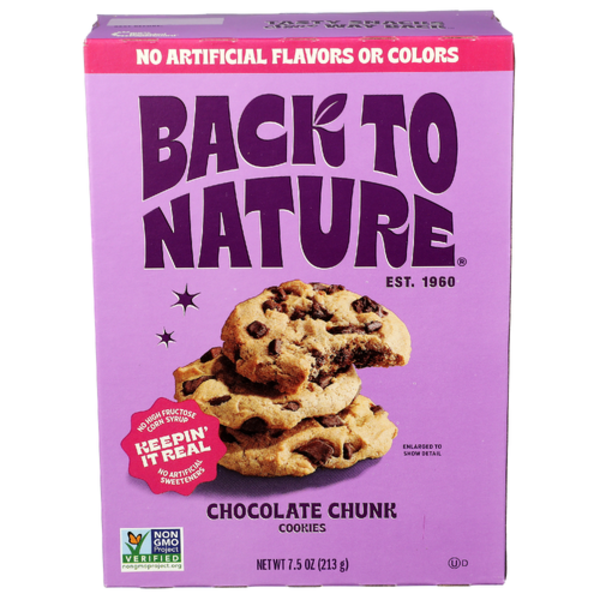 Back To Nature Chocolate Chunk Cookies