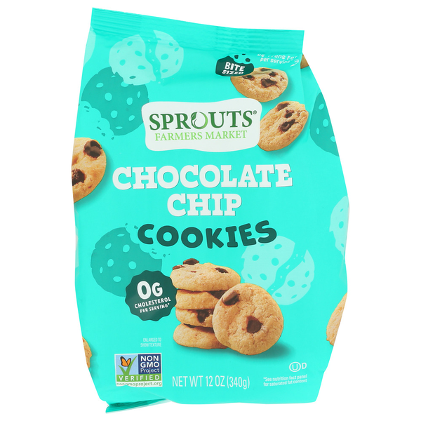 Sprouts Bite Size Chocolate Chip Cookies Same-Day Delivery or