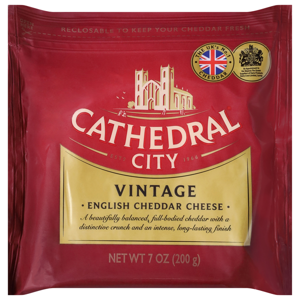 Cathedral City Vintage White Cheddar Chunk Same-Day Delivery or