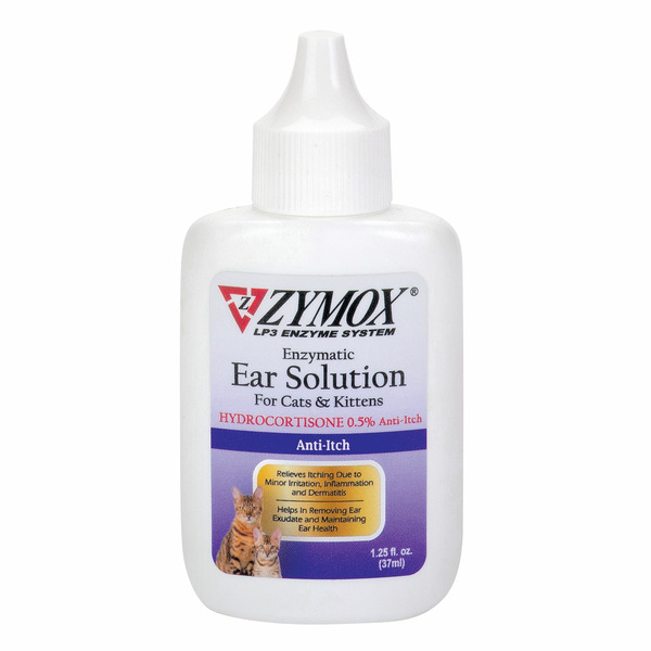 ZYMOX Cat Ear Solution
