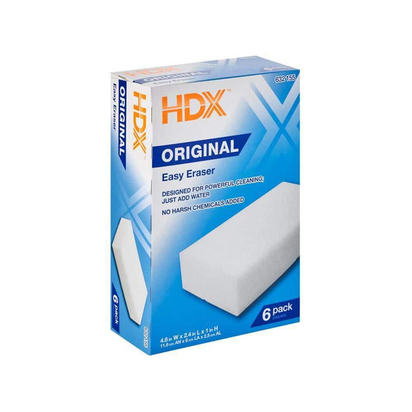 HDX All-purpose Easy Eraser Sponge (6-sponges)