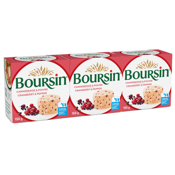 Boursin Cranberry & Pepper Cheese