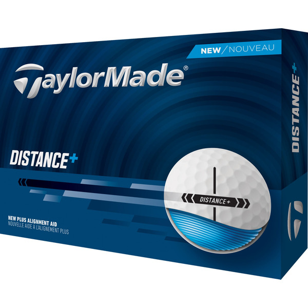 Taylor Made 2025 Distance+ Golf Balls - White