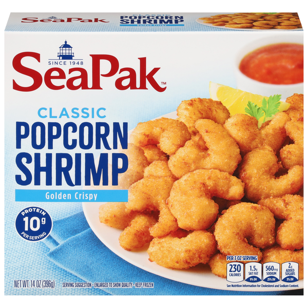 SeaPak Golden Crispy Classic Popcorn Shrimp