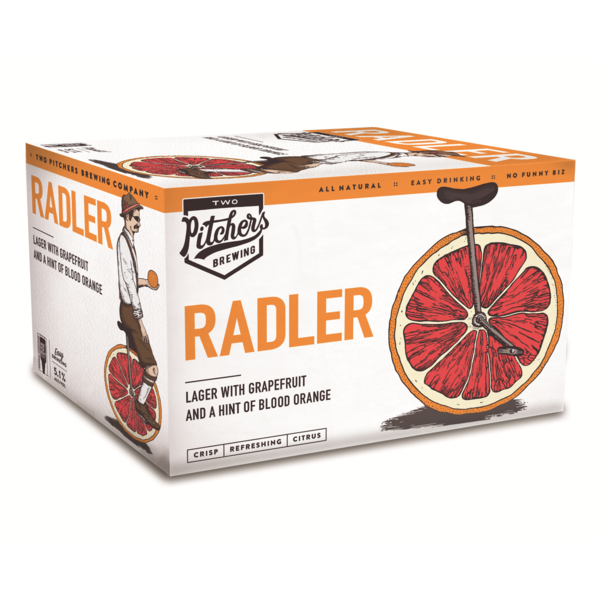 Two Pitchers Brewing Co. Radler - Grapefruit and Blood Orange Same