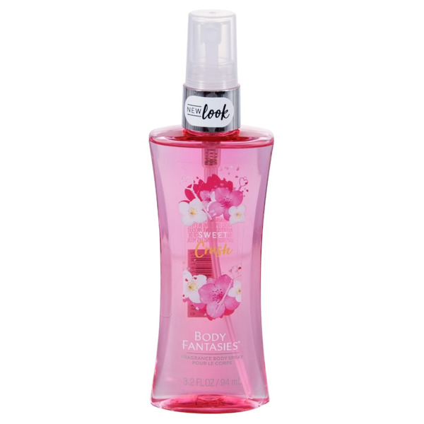 Body Fantasies Fragrance Body Spray Sweet Crush Same-Day Delivery