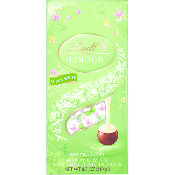 Lindor Spring Mix Lindt LINDOR Spring Milk and White Chocolate Truffles Same-Day Delivery ...