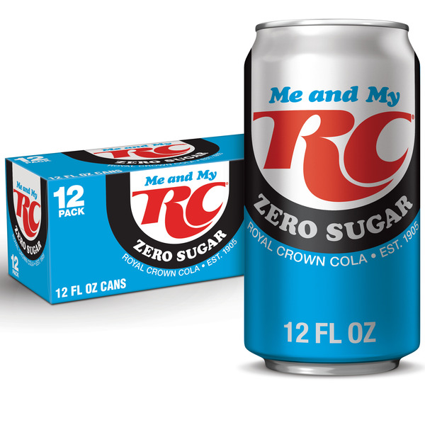 RC Cola Zero Sugar Me and My RC Zero Sugar Cola Same-Day Delivery