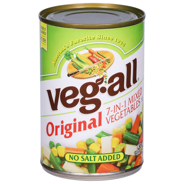 Veg-All Original Mixed Vegetables No Salt Added Same-Day Delivery