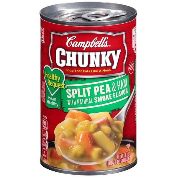 Campbell's Split Pea & Ham with Natural Smoke Flavor Soup (18.8 oz