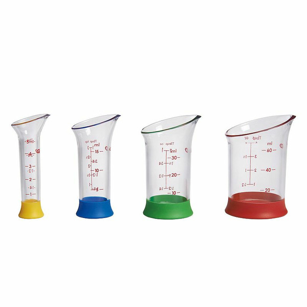 OXO Beakers Set, Measuring, Mini, 4 Piece