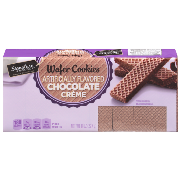 SIGNATURE SELECTS Wafer Cookies, Chocolate Creme