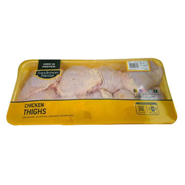 Sanderson Farms Fresh Chicken Thighs Family Pack