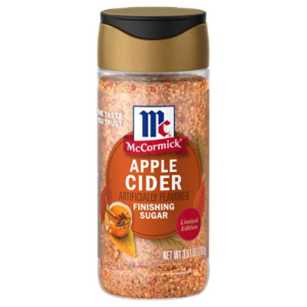 McCormick Apple Cider Finishing Sugar