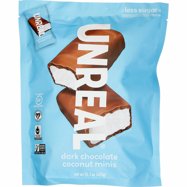 Unreal Dark Chocolate Coconut Mini Bars 15.34 oz
