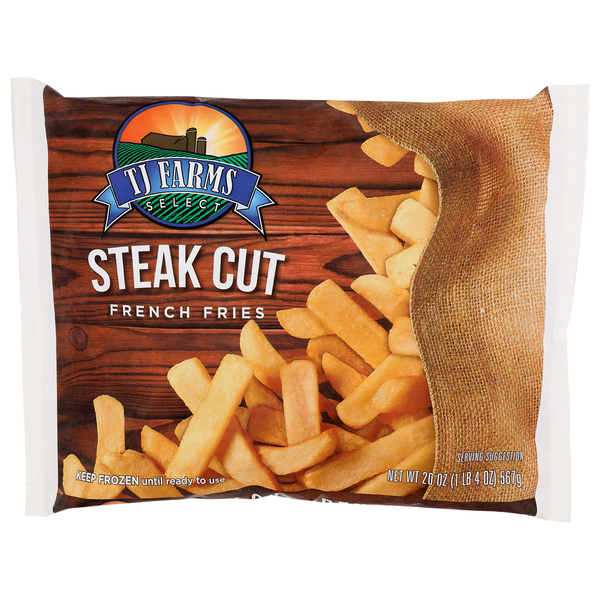 TJ Farms Select Steak Cut French Fries 20 Ounce Same-Day Delivery