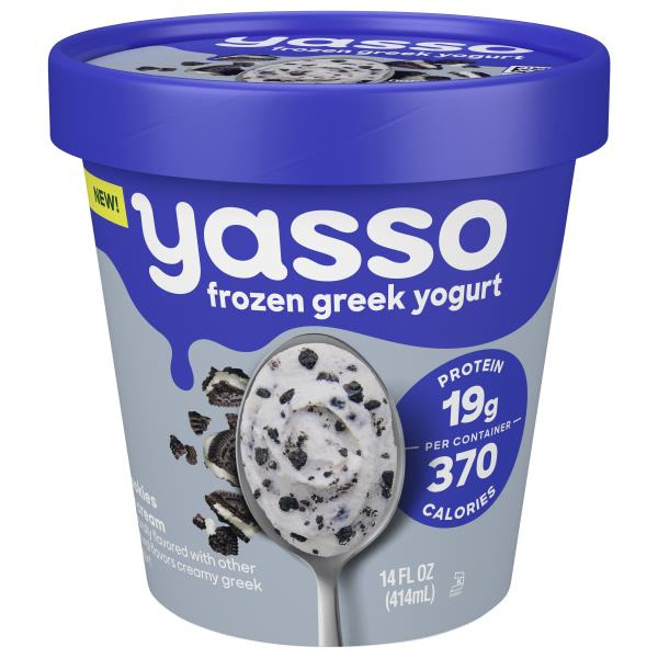 Yasso Frozen Greek Yogurt Cookies And Cream Same-Day Delivery or