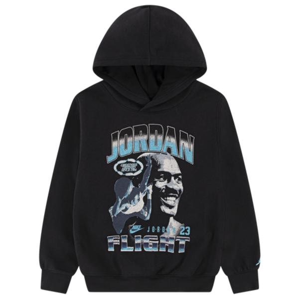 Jordan Boys' Greatness Defined Flight Pullover Hoodie, Size 4 - Black