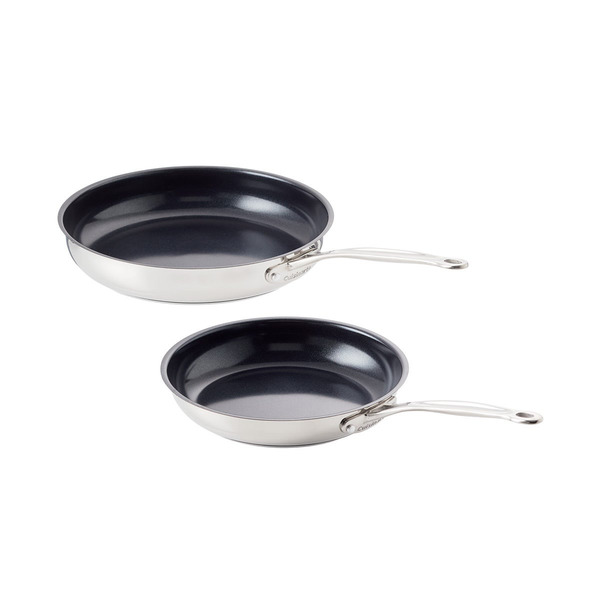 Cuisinart Chef's Classic Stainless Steel Skillet 2-Piece Set, 9 & 11 in