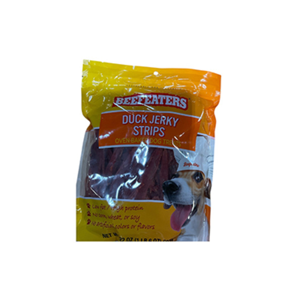 Beefeaters Duck Jerky Strips Oven-baked Dog Treats