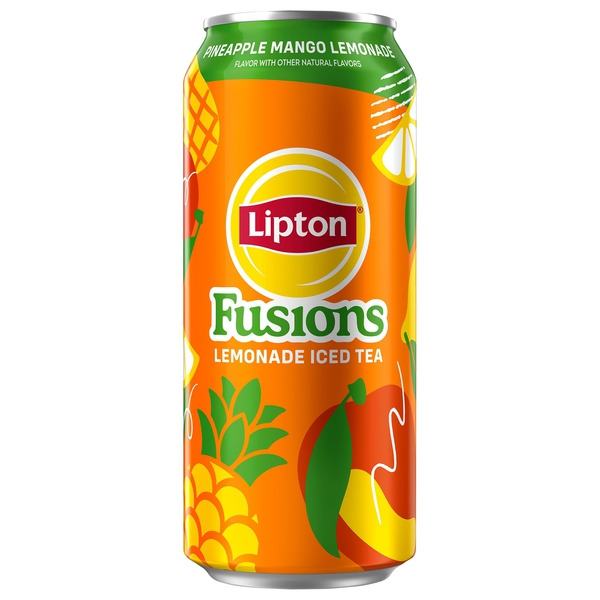 Lipton Fusions Iced Tea Pineapple Mango Lemonade 16 Fl Oz Same-Day