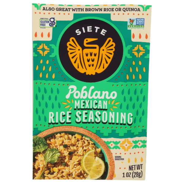 Siete Siete Poblano Mexican Rice Seasoning — product image
