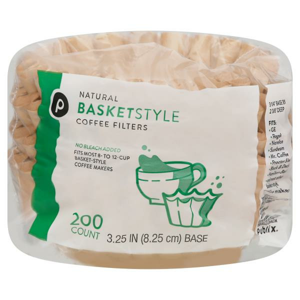 Publix Publix Coffee Filters, Basket Style, Natural, 3.25 Inch SameDay