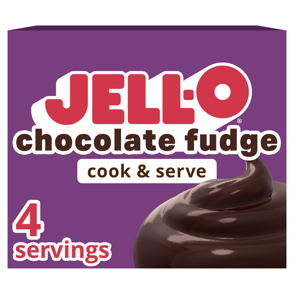 Jell-O Chocolate Fudge Pudding & Pie Filling Mix Same-Day Delivery