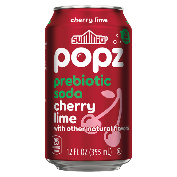 Summit Prebiotic Cherry Lime Flavored Soda Same-Day Delivery or