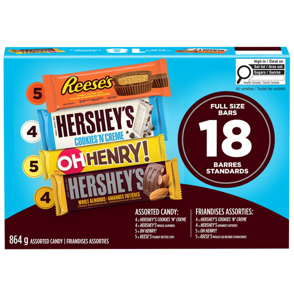 Hershey's Assorted Chocolate Bars
