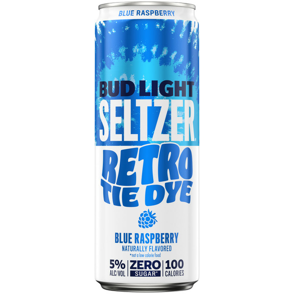 Bud Light Seltzer ® Blue Raspberry Hard Seltzer, 12 Fl. Oz. Can