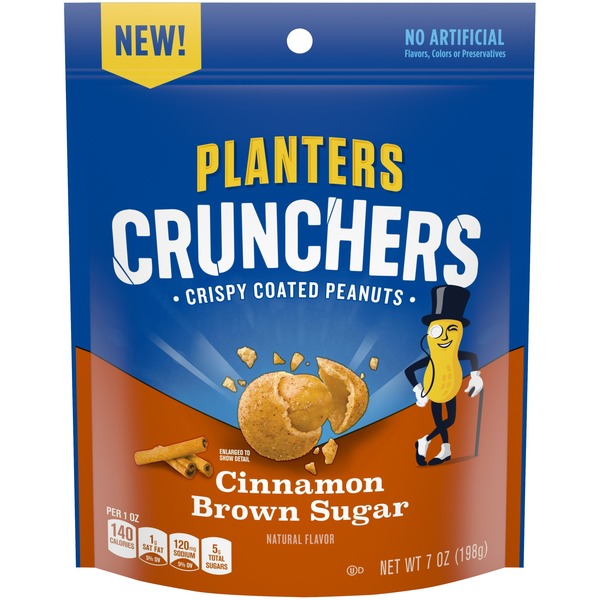 Planters Cinnamon Brown Sugar Crispy Coated Peanuts Same-Day