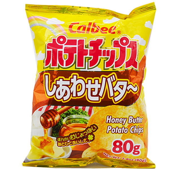 Calbee Potato Chips, Honey Butter