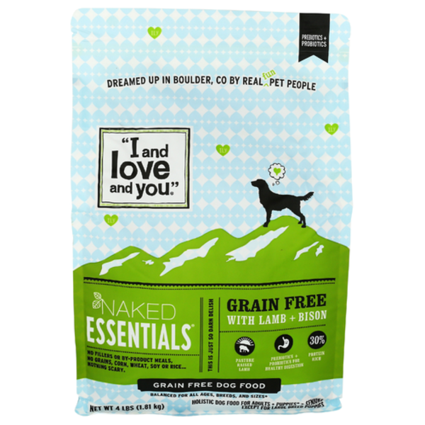 I And Love And You Lamb & Bison Naked Essentials Dog Food