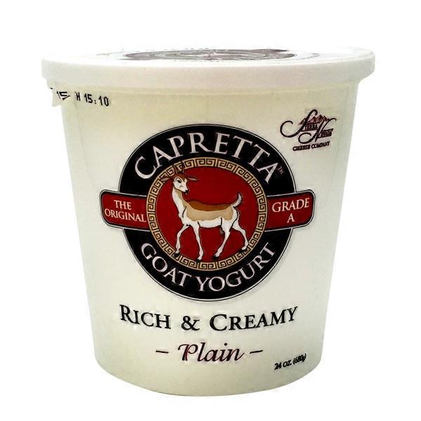 Capretta Rich & Creamy Plain Goat Yogurt
