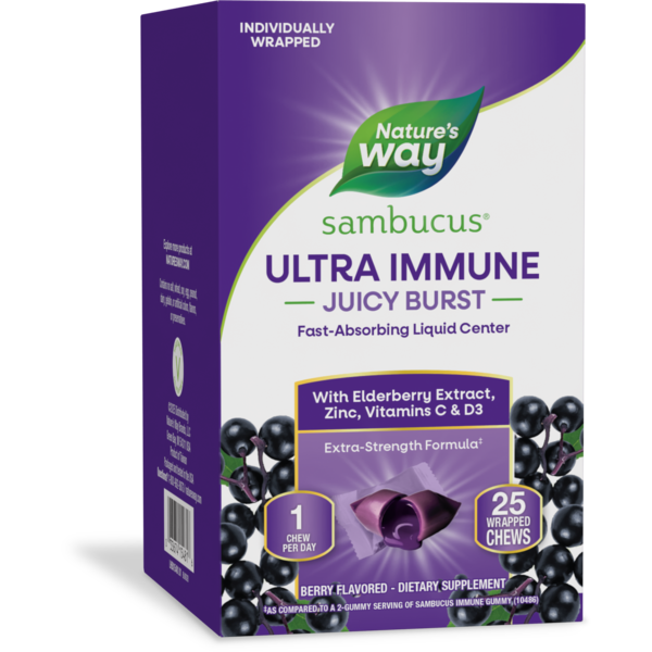 ☆samyu Nature's Way Sambucus Ultra Immune Juicy Burst Same-Day
