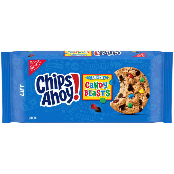 CHIPS AHOY! Crunchy Candy Blasts Chocolate Chip Cookies Same-Day