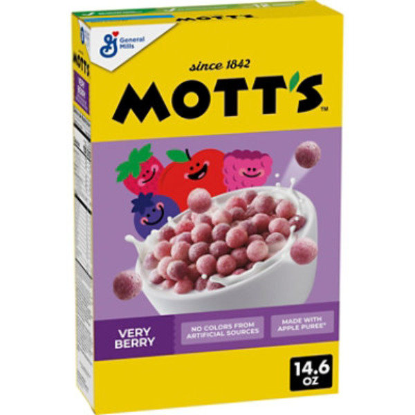 General Mills Mott's Very Berry Cereal